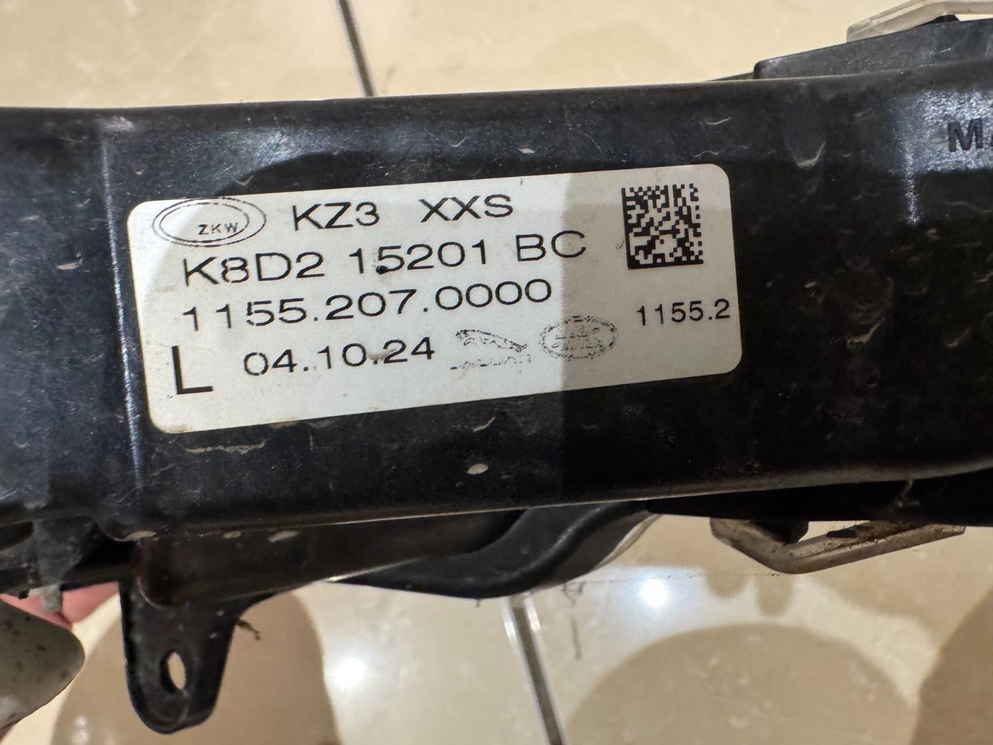 2024 RANGE ROVER EVOQUE L551 LEFT LED FOGLIGHT 2019 - ON GENUINE K8D2 15201 BC