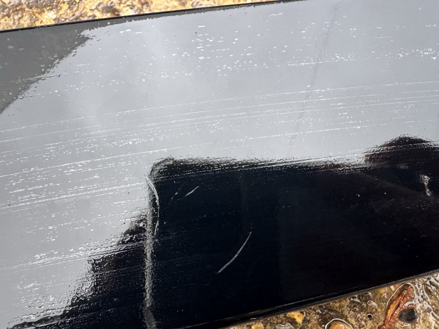 Peugeot 208 II 2020 Front right front door glass trim 9824676080 ZVG87351