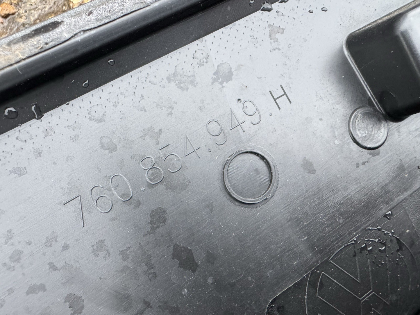 Genuine VW TOUAREG CR Rear Left Door Cover 7608549499B9