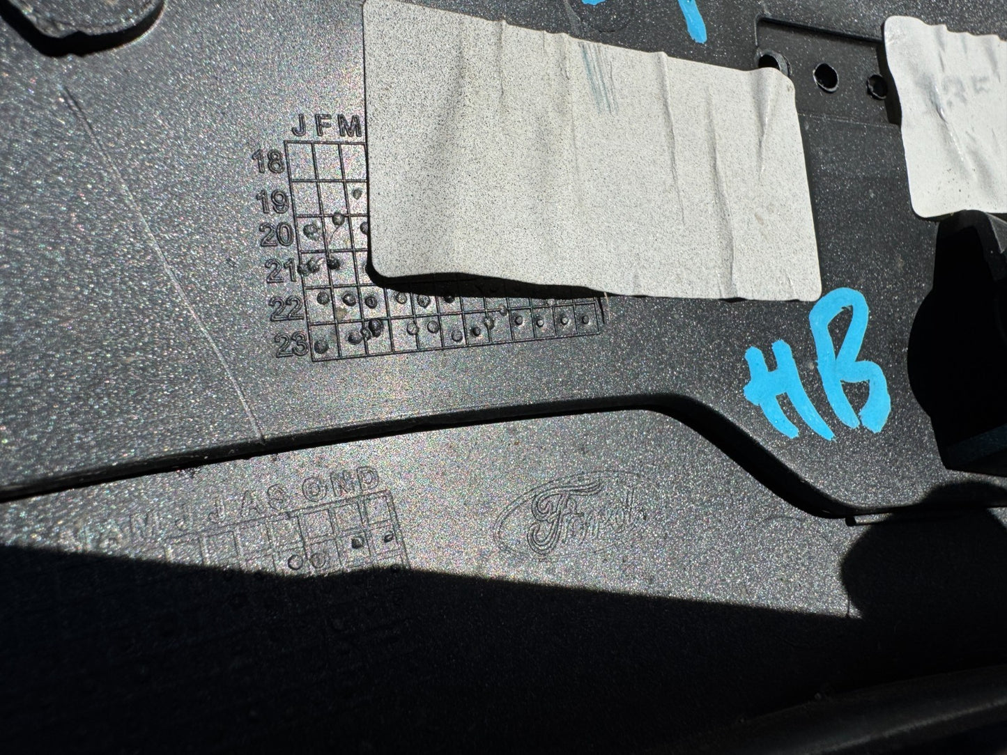 Genuine Ford Puma Wheel Arch Molding Rear Right l1TB-S288D 2024 RHD 25149900