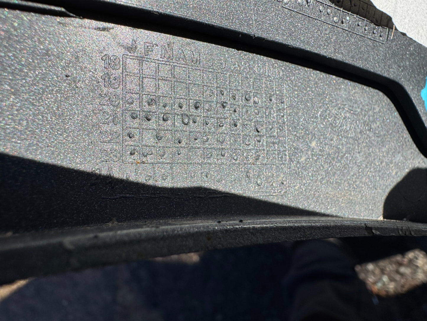 Genuine Ford Puma Wheel Arch Molding Rear Right l1TB-S288D 2024 RHD 25149900