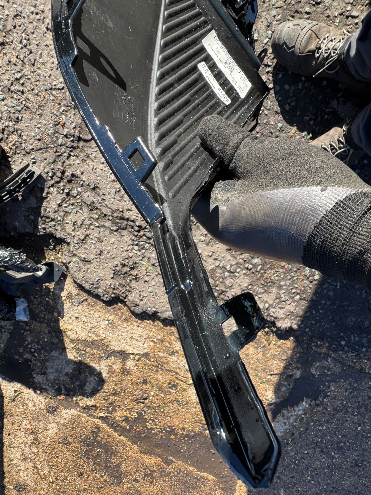 Peugeot 408 front bumper right RH grill 2022 -2025 Genuine 9840750980