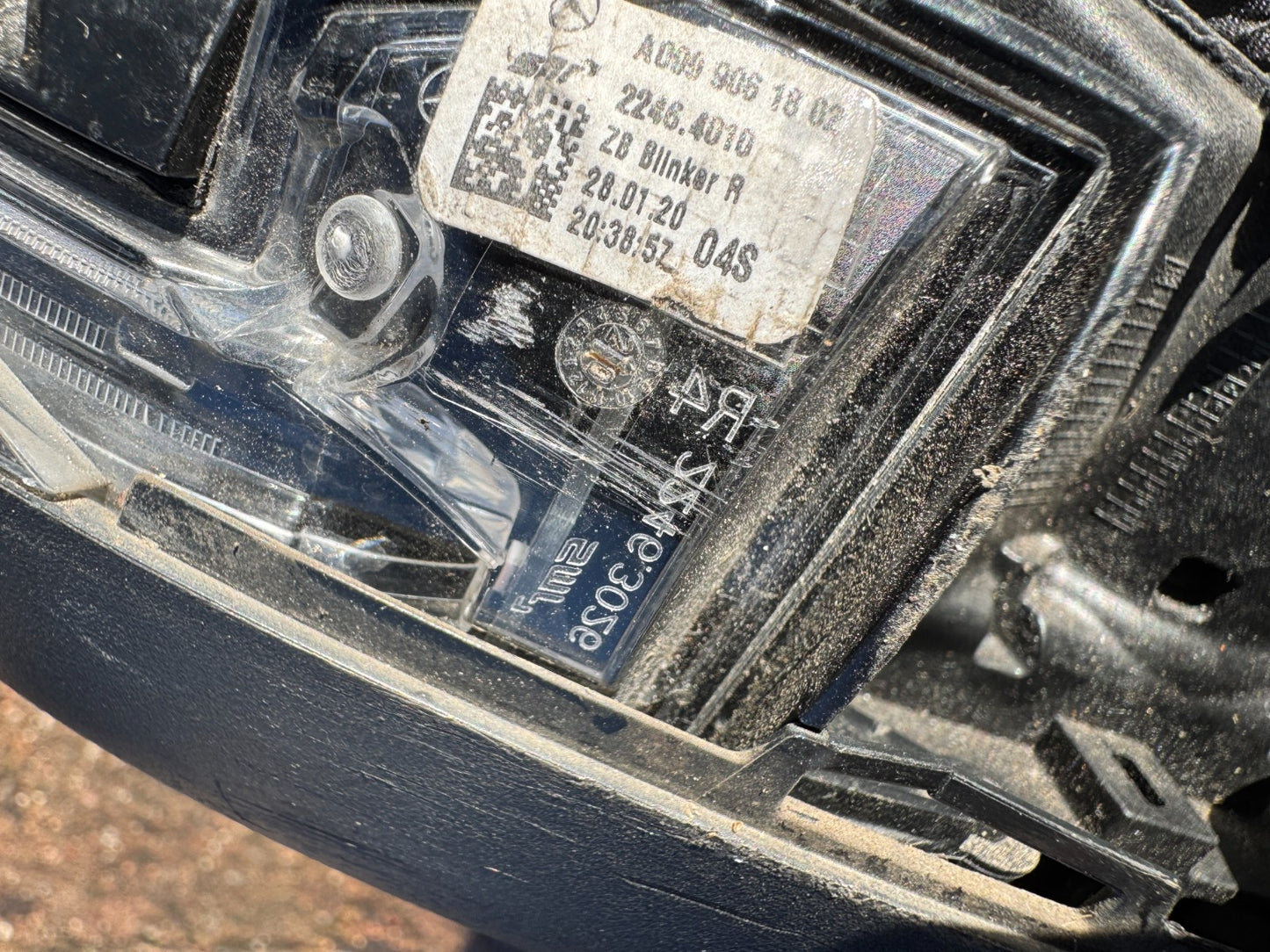 Mercedes A Class W177 Right Side Mirror 2018 on A1778101200 Genuine FREE P&P