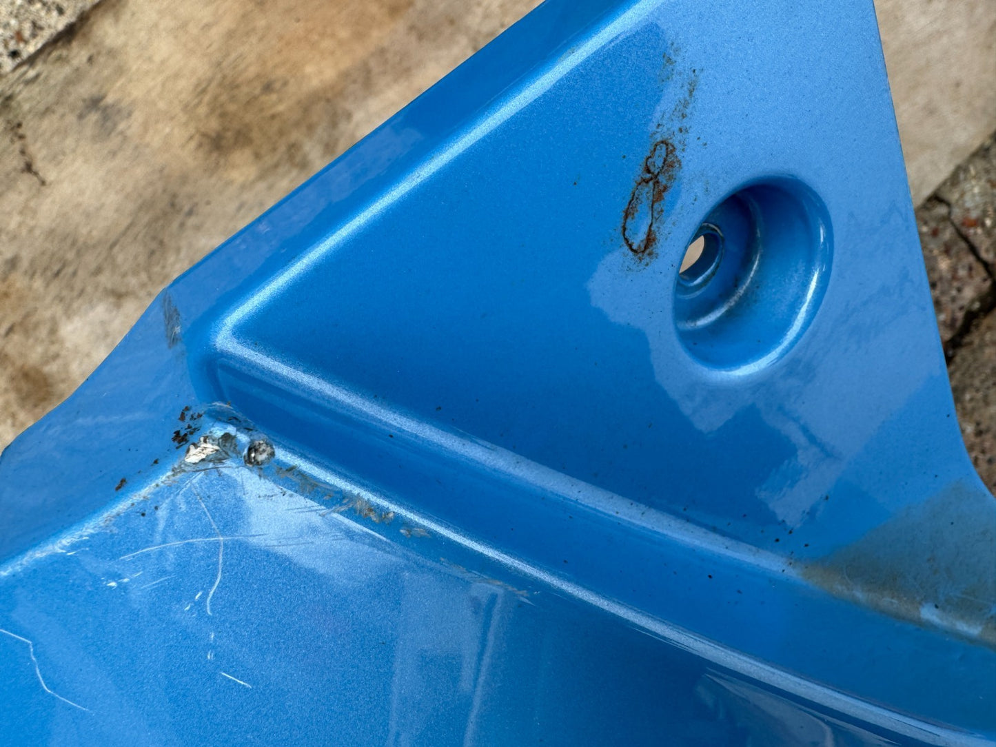 FORD FOCUS Rear Bumper 2014-2018 Hatchback BLUE- 1877243