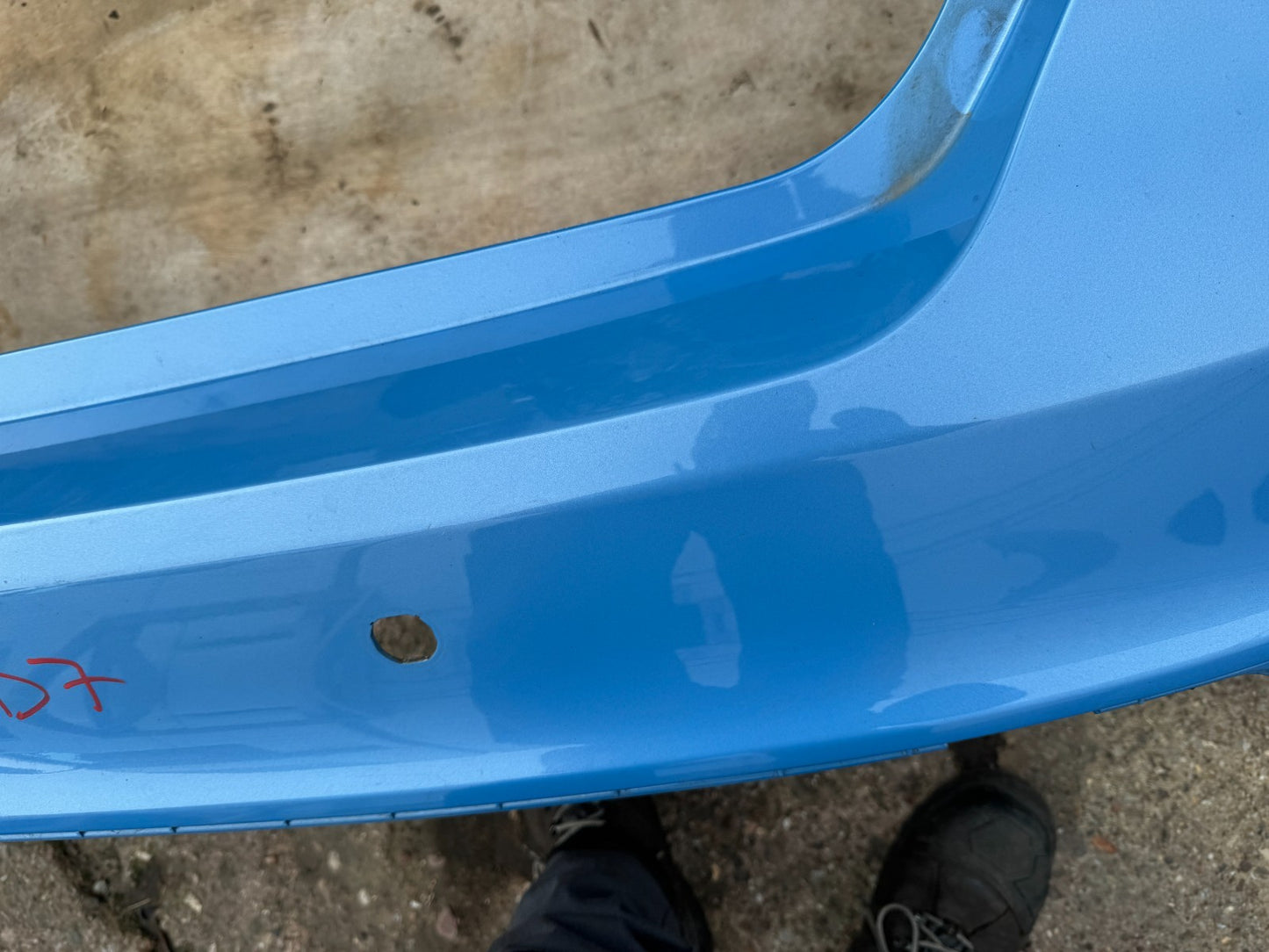 FORD FOCUS Rear Bumper 2014-2018 Hatchback BLUE- 1877243