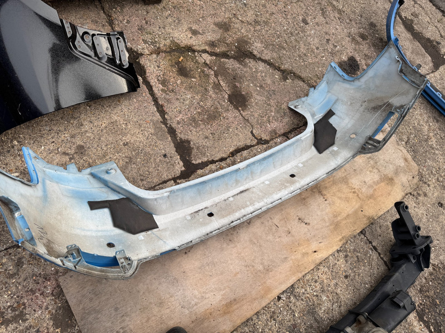FORD FOCUS Rear Bumper 2014-2018 Hatchback BLUE- 1877243