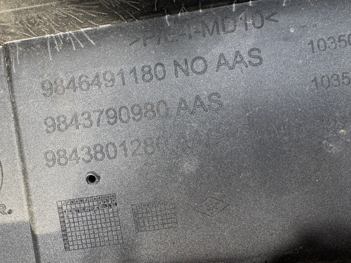Genuine Peugeot 3008 / 5008 Front Bumper 2021–on (Facelift) AAS Radar & Parking