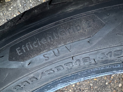 x1 235/50/19 103V XL GOODYEAR EFFICIENT GRIP 2 SUV  nearly 8 mm 235 50 19 2025