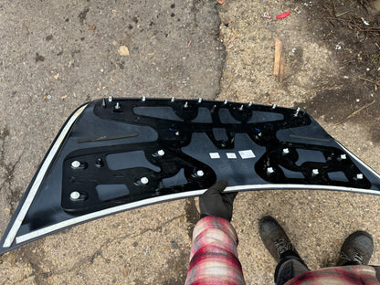 2023 JAGUAR I-PACE X590 BONNET LOUVRE EIGER GREY J9D316C628FBW Scratched