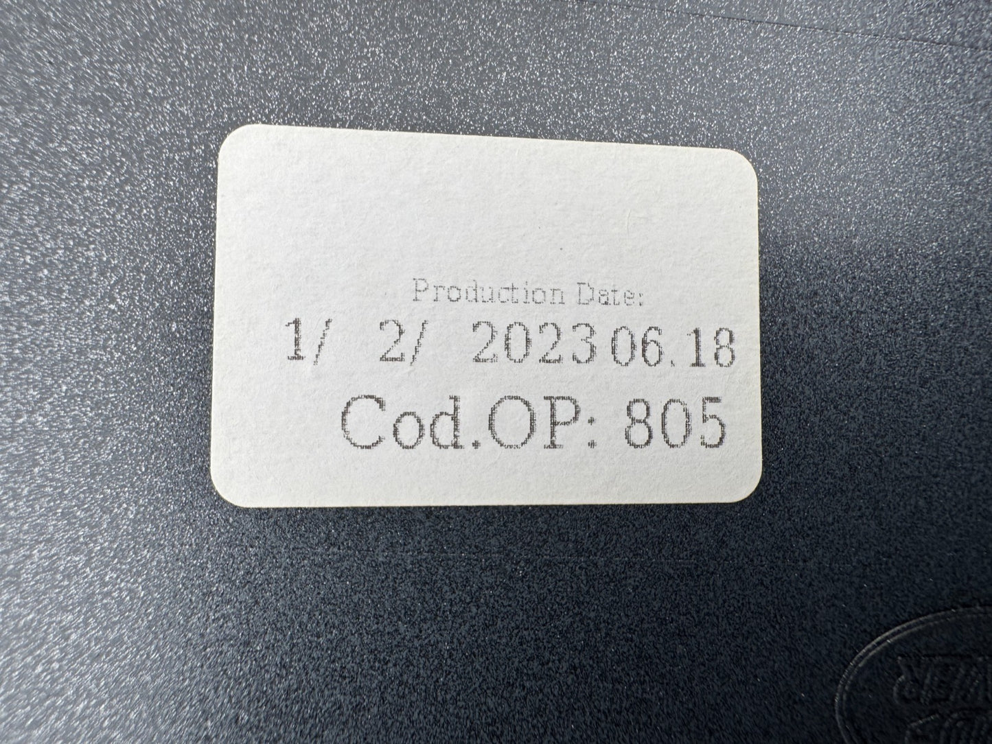 2023 JAGUAR I-PACE X590 BONNET LOUVRE EIGER GREY J9D316C628FBW Scratched