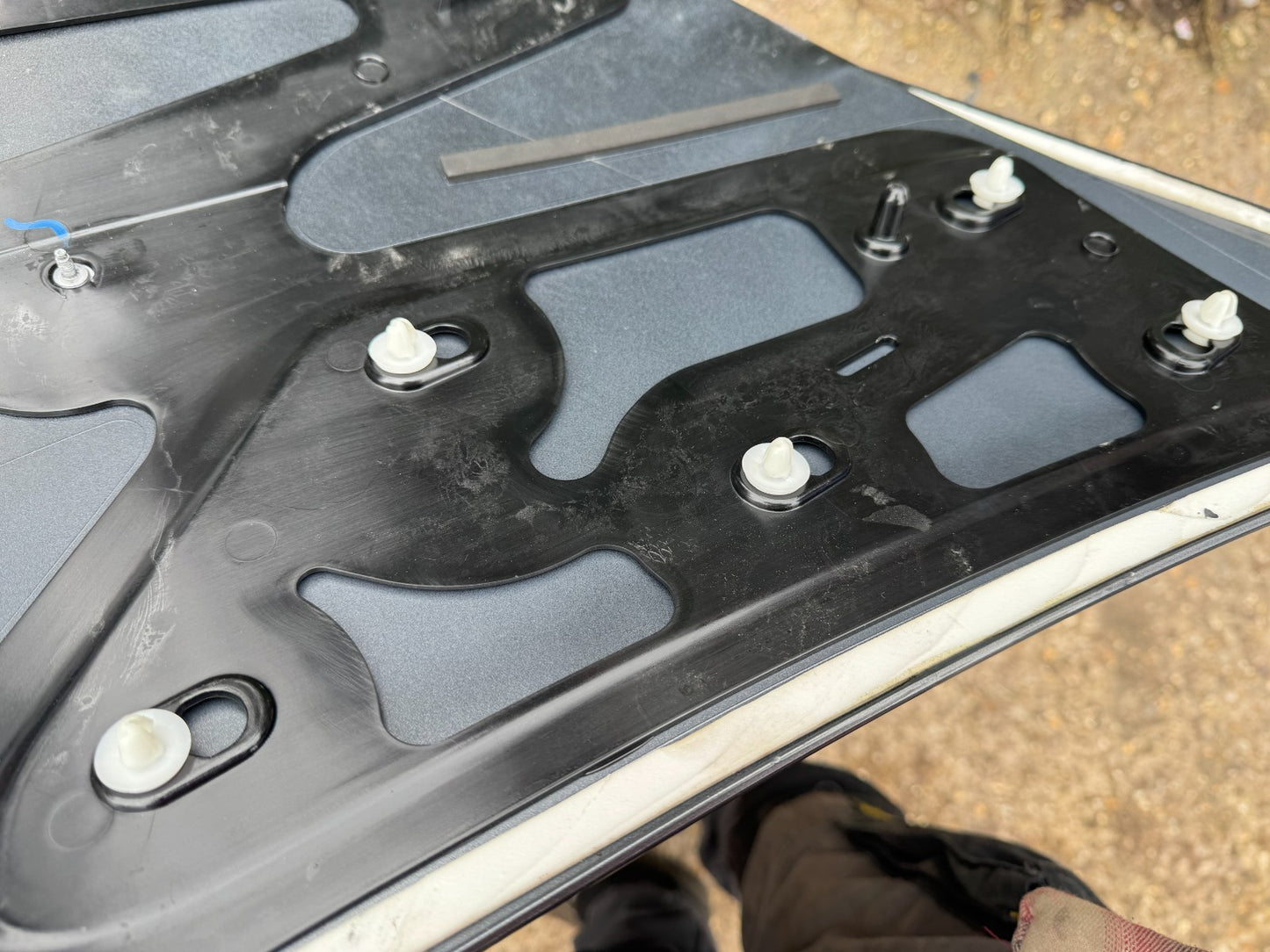 2023 JAGUAR I-PACE X590 BONNET LOUVRE EIGER GREY J9D316C628FBW Scratched