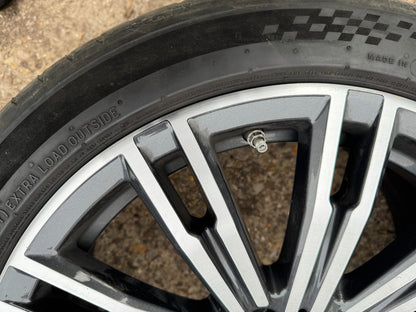 BMW 3 SERIES G20 G21 18'' FRONT GREY DIAMOND CUT ALLOY RIM 7.5J IS25 8089890