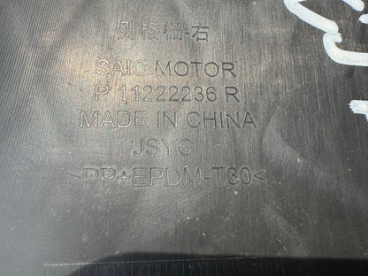 2024 Genuine MG 3 BUMPER GRILLE P11222236R RIGHT