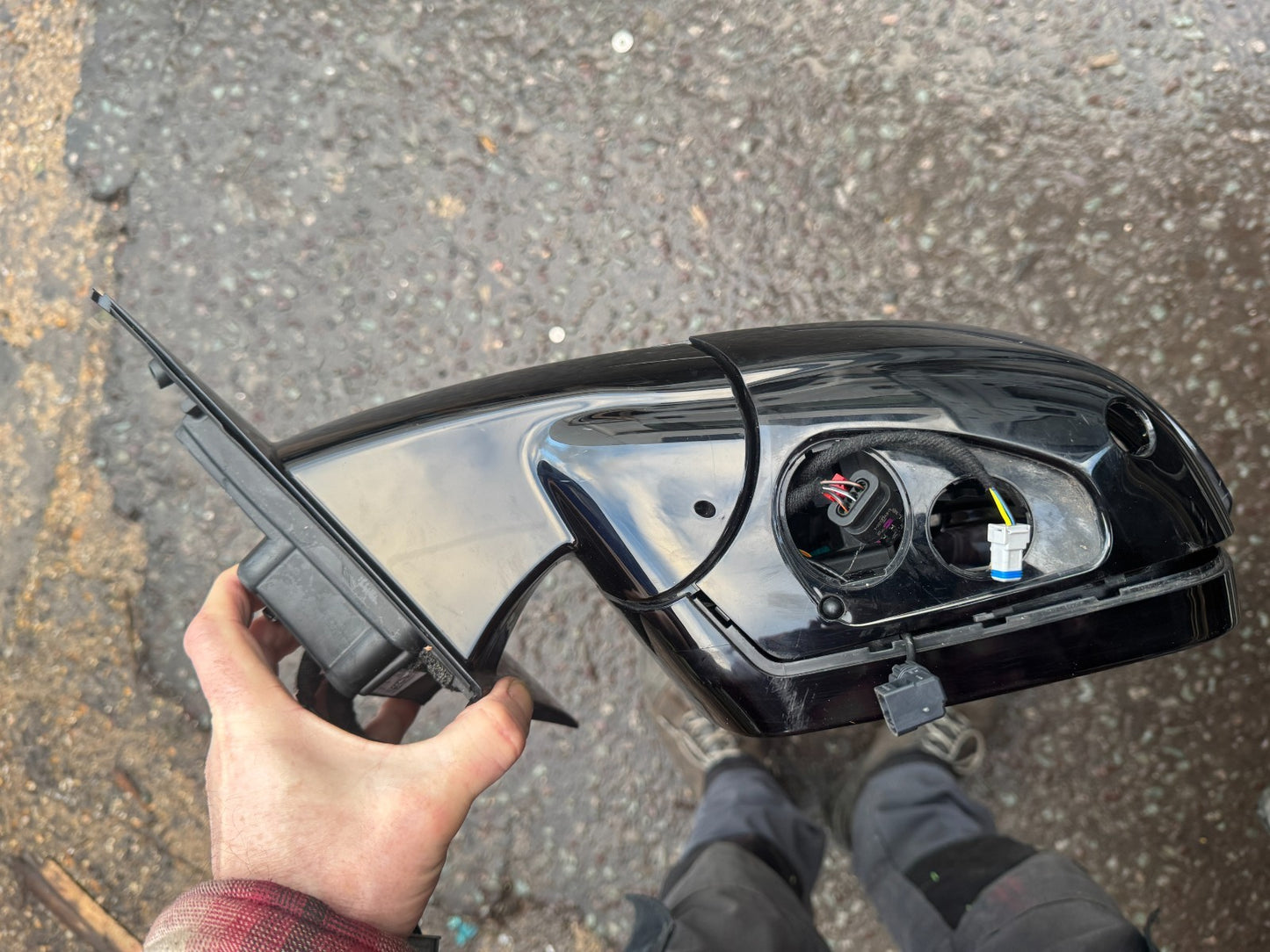 2025 RANGE ROVER EVOQUE L551 LEFT SIDE WING DOOR MIRROR M8D2-17683-GAC PARTS