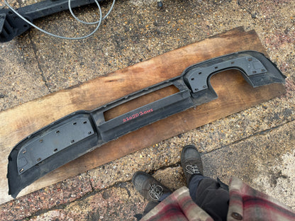 AUDI A3 S-LINE REAR BUMPER LOWER SPOILER DIFFUSER 2016 17 18 HATCHBACK