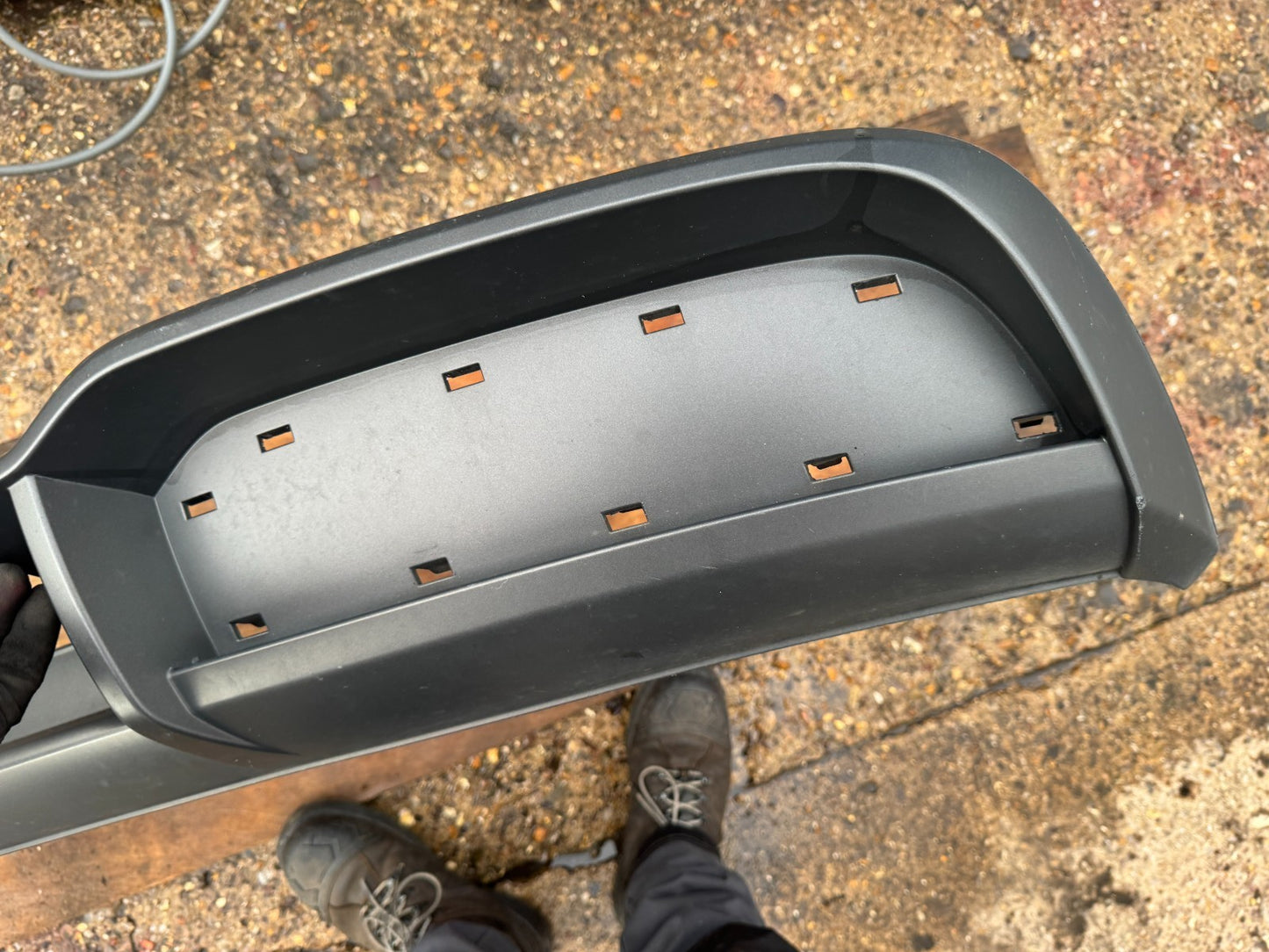 AUDI A3 S-LINE REAR BUMPER LOWER SPOILER DIFFUSER 2016 17 18 HATCHBACK