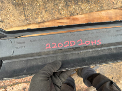 AUDI A3 S-LINE REAR BUMPER LOWER SPOILER DIFFUSER 2016 17 18 HATCHBACK