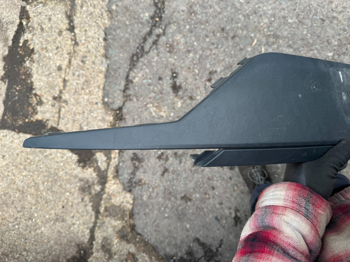 SEAT LEON FR REAR BUMPER LOWER TRIM 5F9807487 GENUINE 2013- 2017