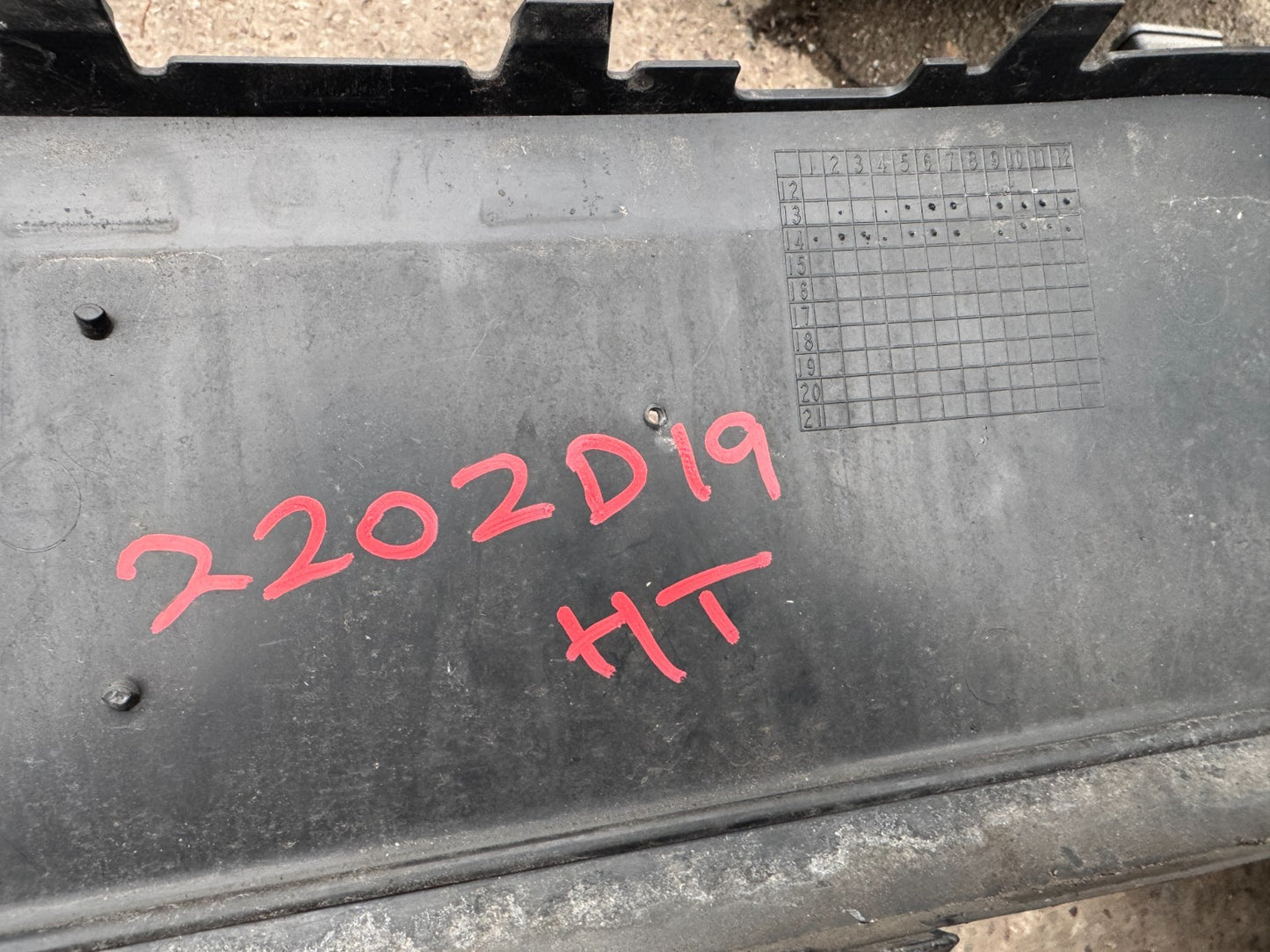 SEAT LEON FR REAR BUMPER LOWER TRIM 5F9807487 GENUINE 2013- 2017