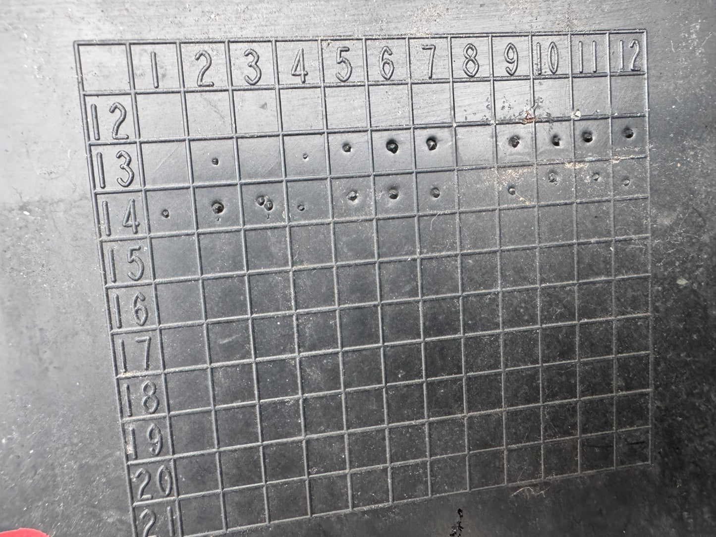 SEAT LEON FR REAR BUMPER LOWER TRIM 5F9807487 GENUINE 2013- 2017