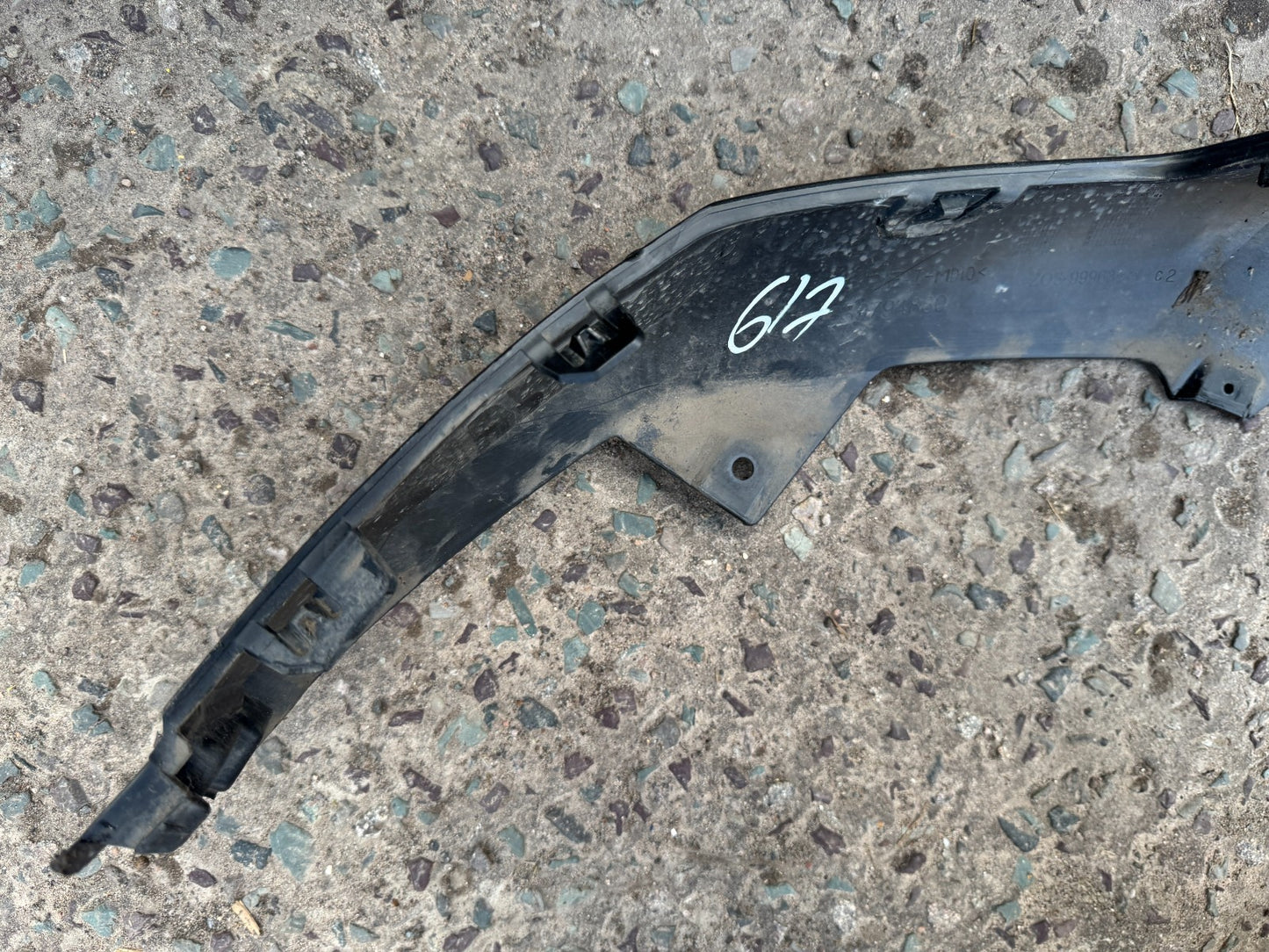 PEUGEOT 3008 5008 GT LINE MK3 2024-ON FRONT BUMPER LIP SPOILER TRIM 9839794880