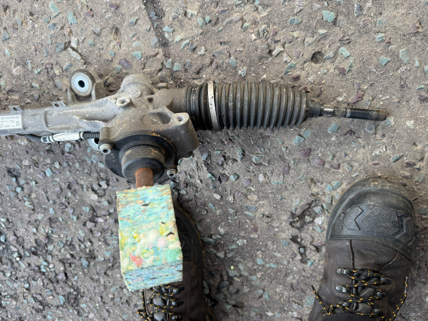 2022 Jaguar I Pace X590 Electric Steering Rack M9D33200BE