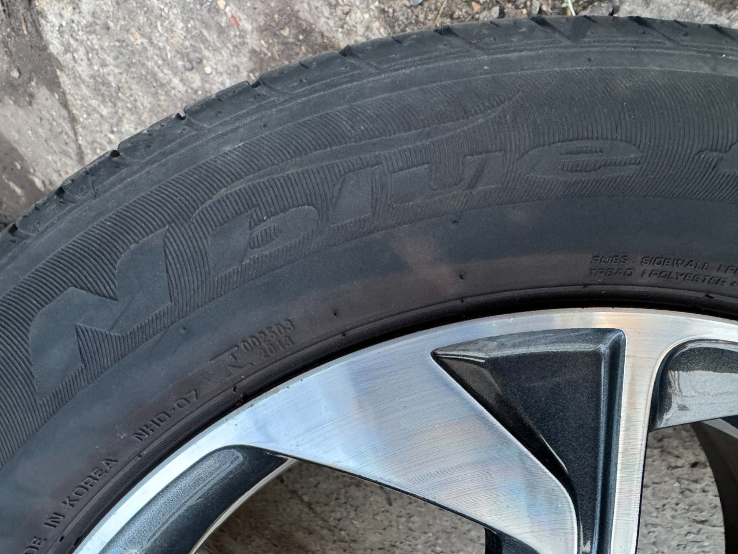 GENUINE KIA CEE'D+XCEE'D GT-LINE 16 INCH ALLOY WHEEL+TYRE 52910-J7700 2019-2025