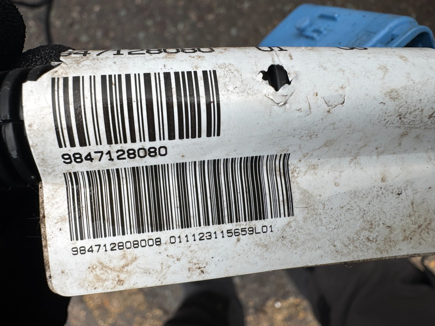 ASTRA 2023 FRONT PDC Sensor wiring loom 9847128080 Damaged