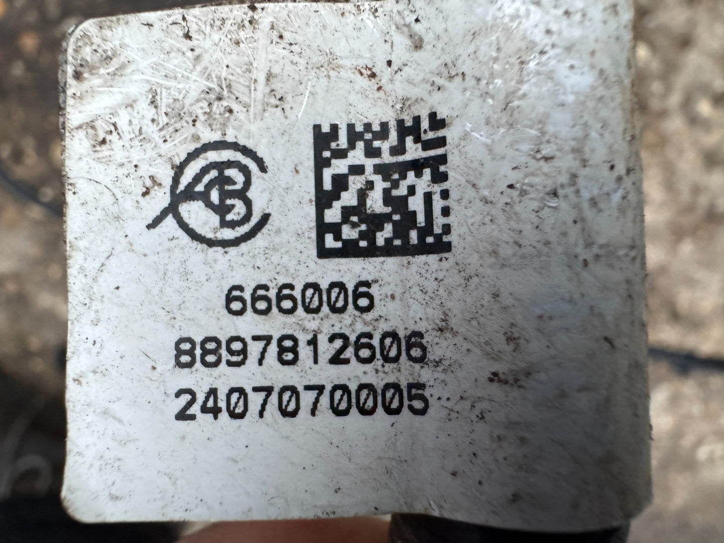 2025 Lotus Eletre OEM Rear Bumper Wiring Loom 8897812606