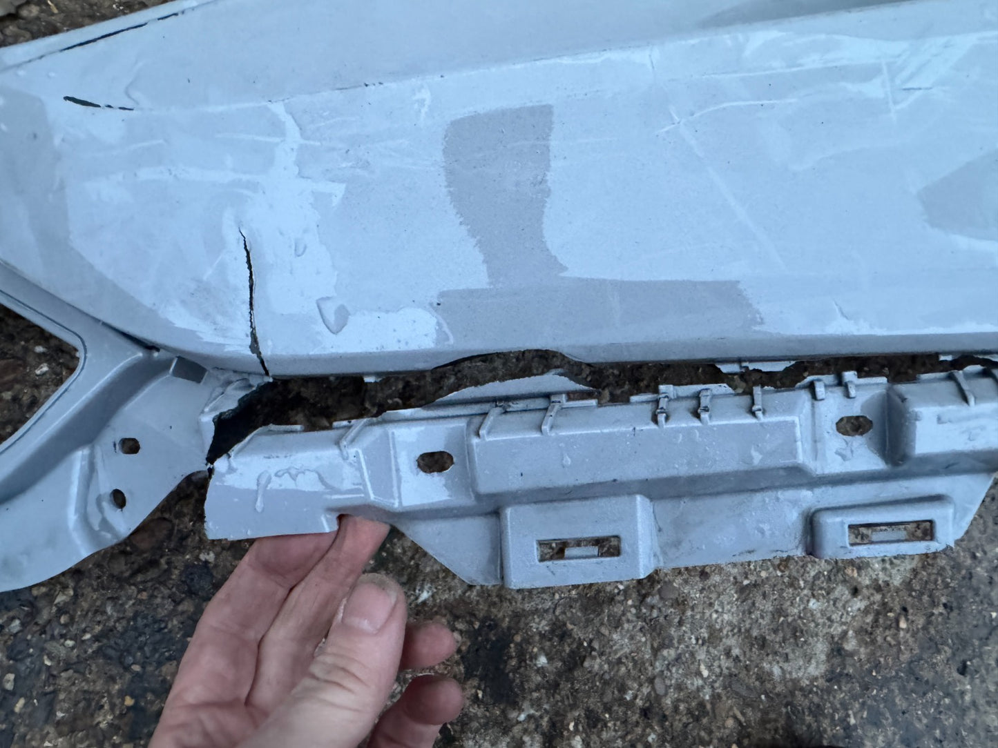 2025 Lotus Eletre OEM Rear Bumper Corner & Air Duct 8897057281 DAMAGED