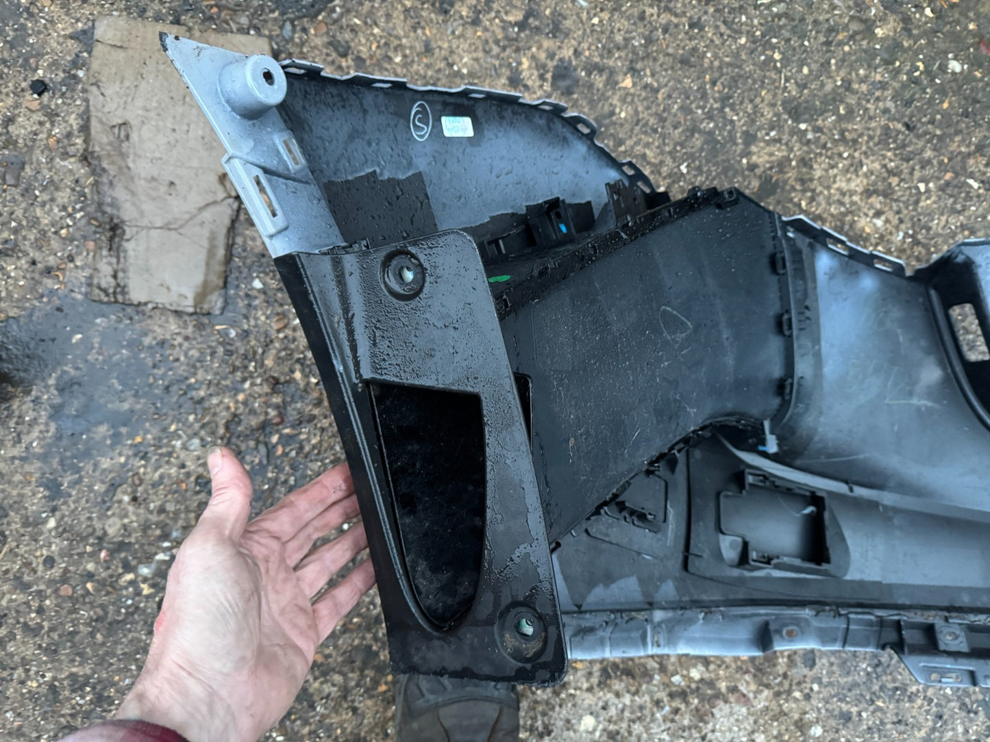 2025 Lotus Eletre OEM Rear Bumper Corner & Air Duct 8897057281 DAMAGED