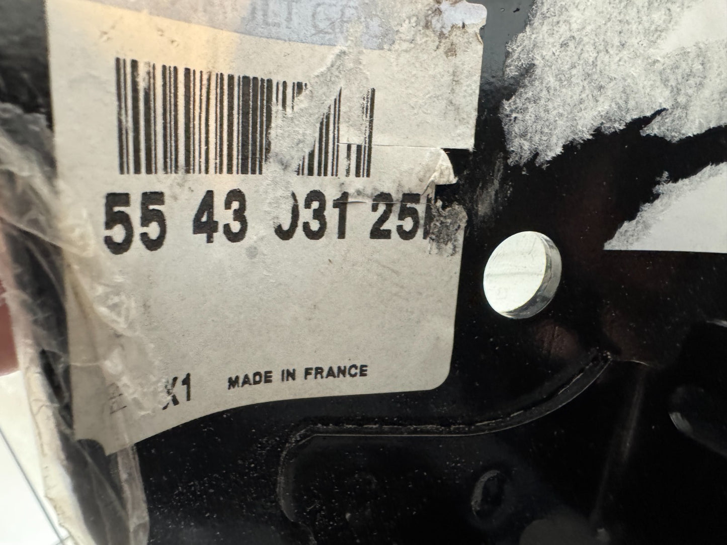 RENAULT CLIO IV 2020-ON left-hand rear axle bracket assembly 554303125R Genuine