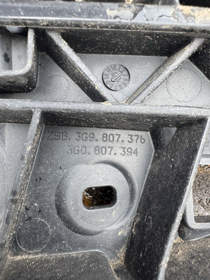 VW PASSAT B8 BUMPER MOUNT BRACKET REAR RIGHT SIDE 2015-2019 3G9807376
