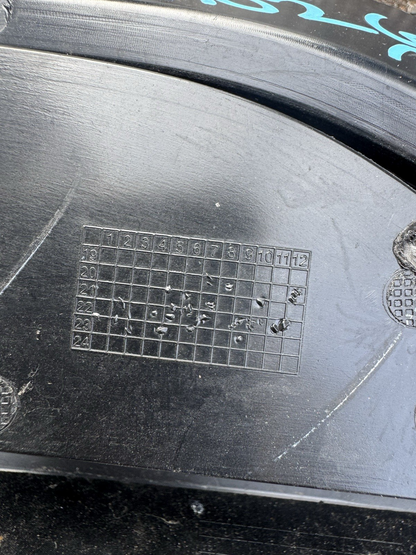 MG ZS FRONT BUMPER FOG LIGHT GRILLE TRIM LEFT PASSENGER SIDE 2022 10694868