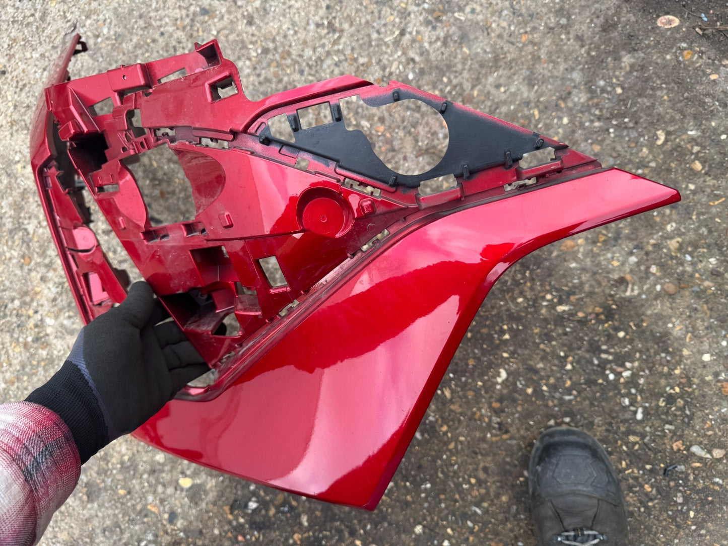 Peugeot 408 P54 2022- Front Bumper Right  9844514980 Damaged