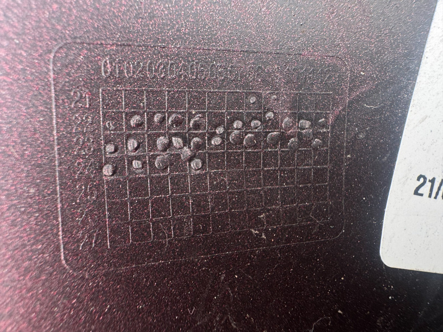 ❤❤PEUGEOT 408 (P54) FRONT BUMPER RIGHT TRIM UPPER COVER 9847048480