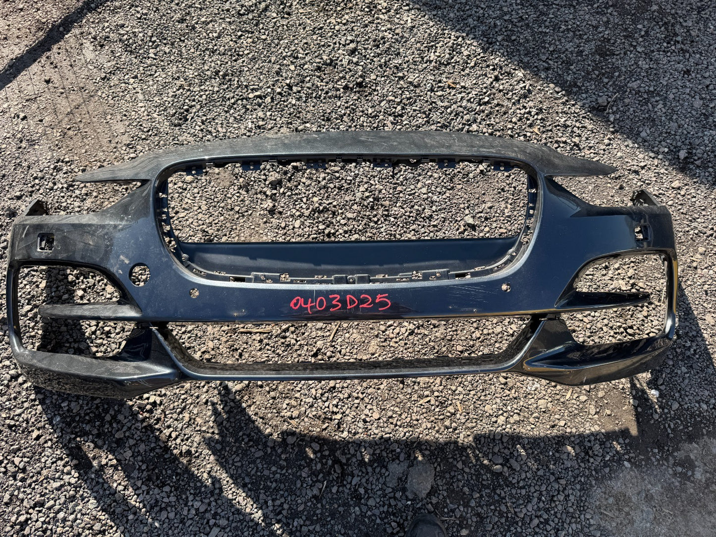2019 JAGUAR XE 2015-2020 PORTFOLIO FRONT BUMPER IN GREY- GENUINE