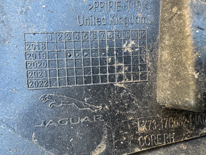 2019 JAGUAR XE 2015-2020 PORTFOLIO FRONT BUMPER IN GREY- GENUINE