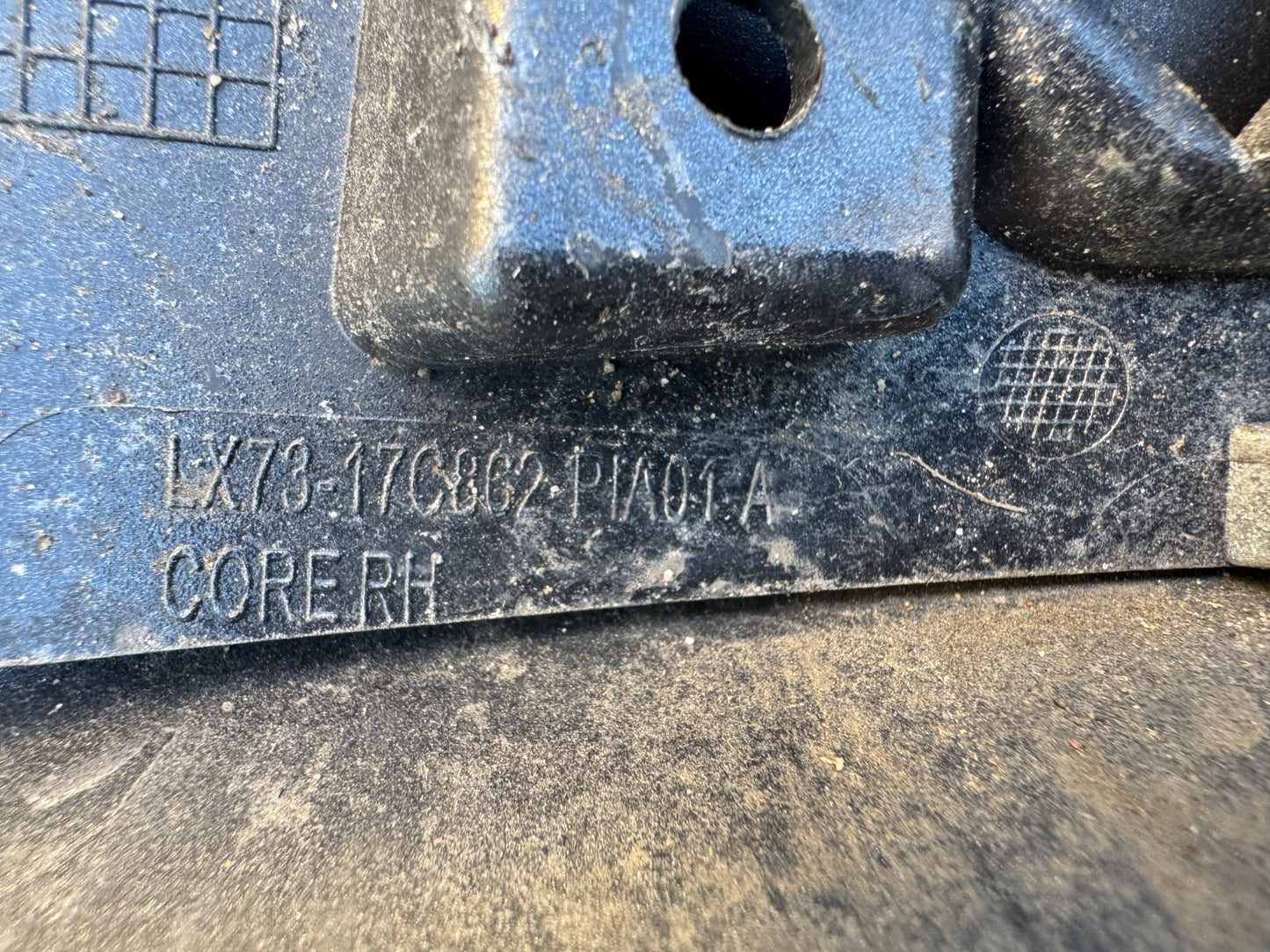 2019 JAGUAR XE 2015-2020 PORTFOLIO FRONT BUMPER IN GREY- GENUINE