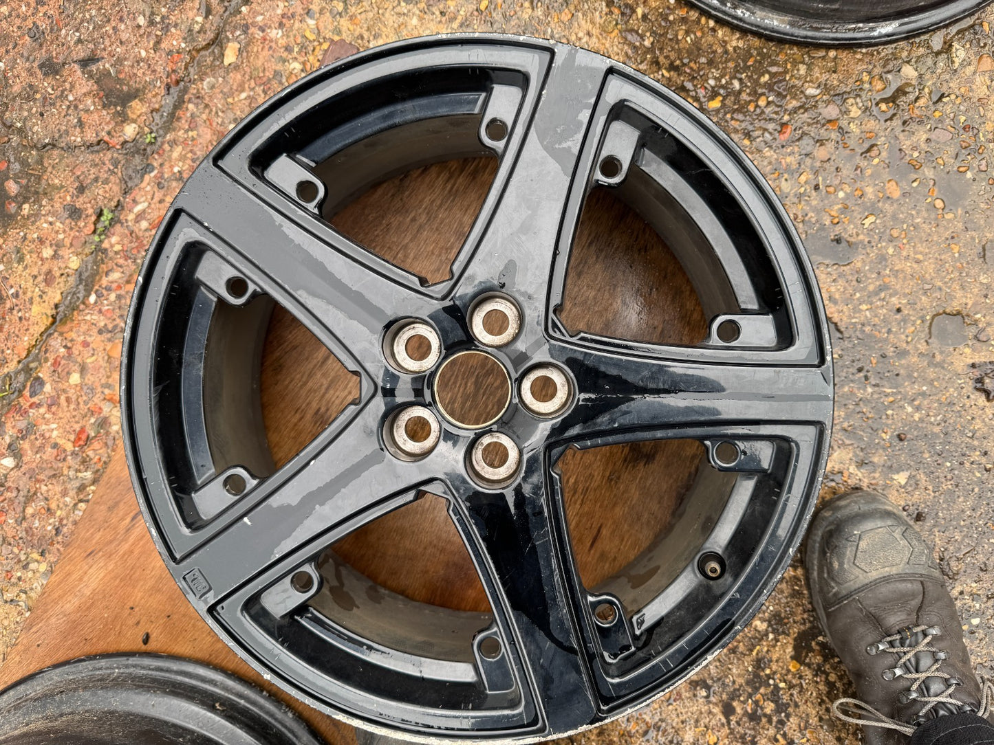 Genuine Toyota 17" Alloy Wheel 5 Spoke Black 17X7J Fits Prius 2015- 4261147510