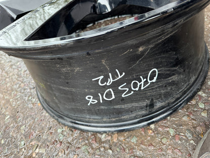 LAND ROVER DEFENDER GLOSS BLACK 22" ALLOY WHEEL STYLE 5098 LR146244 GENUINE X1