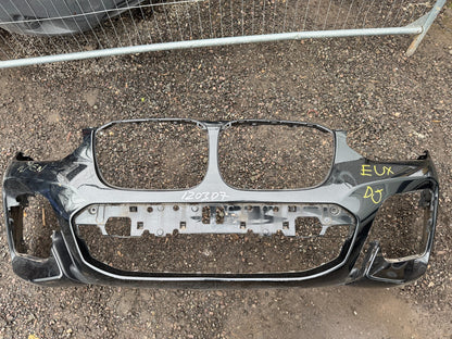 2019 BMW X3 G01 PRE LCI FRONT BUMPER M SPORT 2017-2021 GENUINE 8089743 Damaged