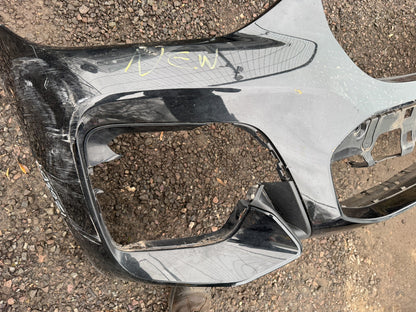 2019 BMW X3 G01 PRE LCI FRONT BUMPER M SPORT 2017-2021 GENUINE 8089743 Damaged