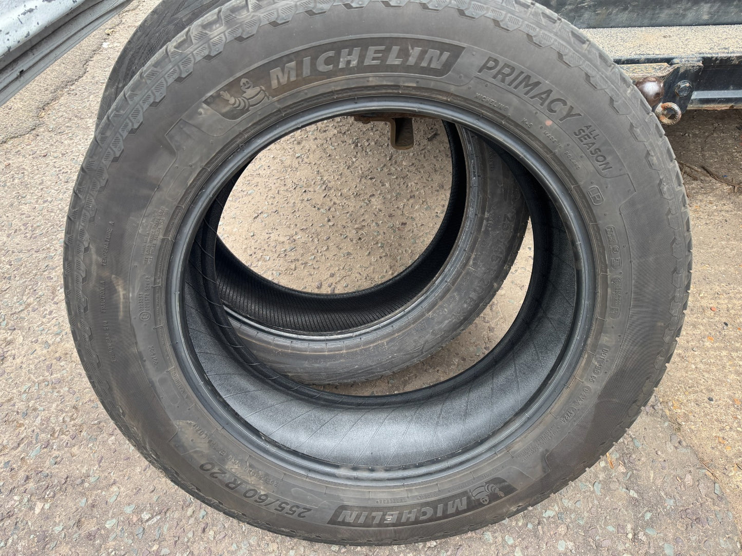 255 60 20 113V MICHELIN PRIMACY ALL SEASON XL LR Dot:4724 NO Repairs