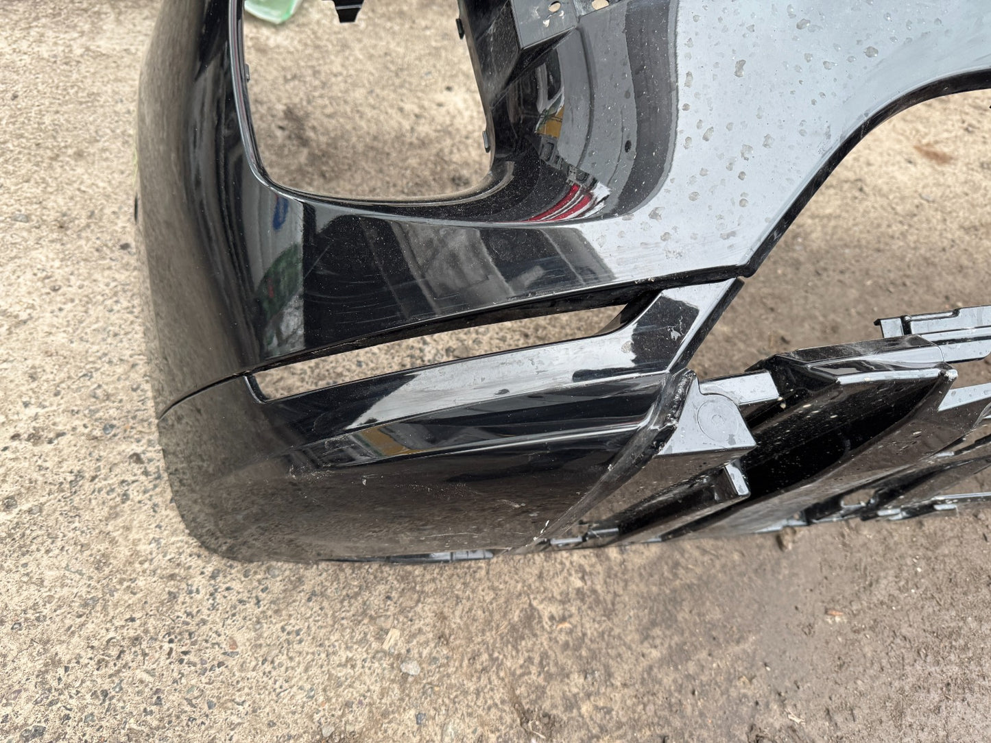 2026 GENUINE RANGE ROVER SPORT L461 BLACK FRONT BUMPER 2022-ON N9X217F003A