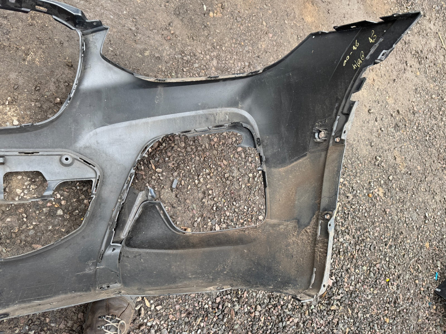 2019 BMW X3 G01 PRE LCI FRONT BUMPER M SPORT 2017-2021 GENUINE 8089743 Damaged