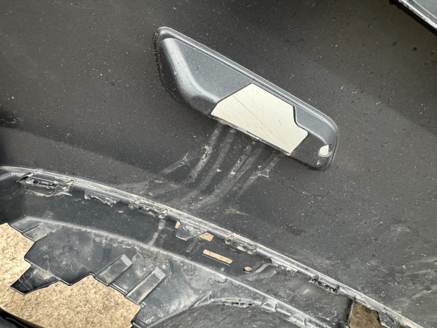 2026 GENUINE RANGE ROVER SPORT L461 BLACK FRONT BUMPER 2022-ON N9X217F003A