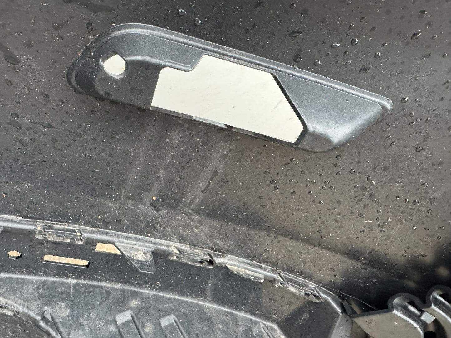 2026 GENUINE RANGE ROVER SPORT L461 BLACK FRONT BUMPER 2022-ON N9X217F003A