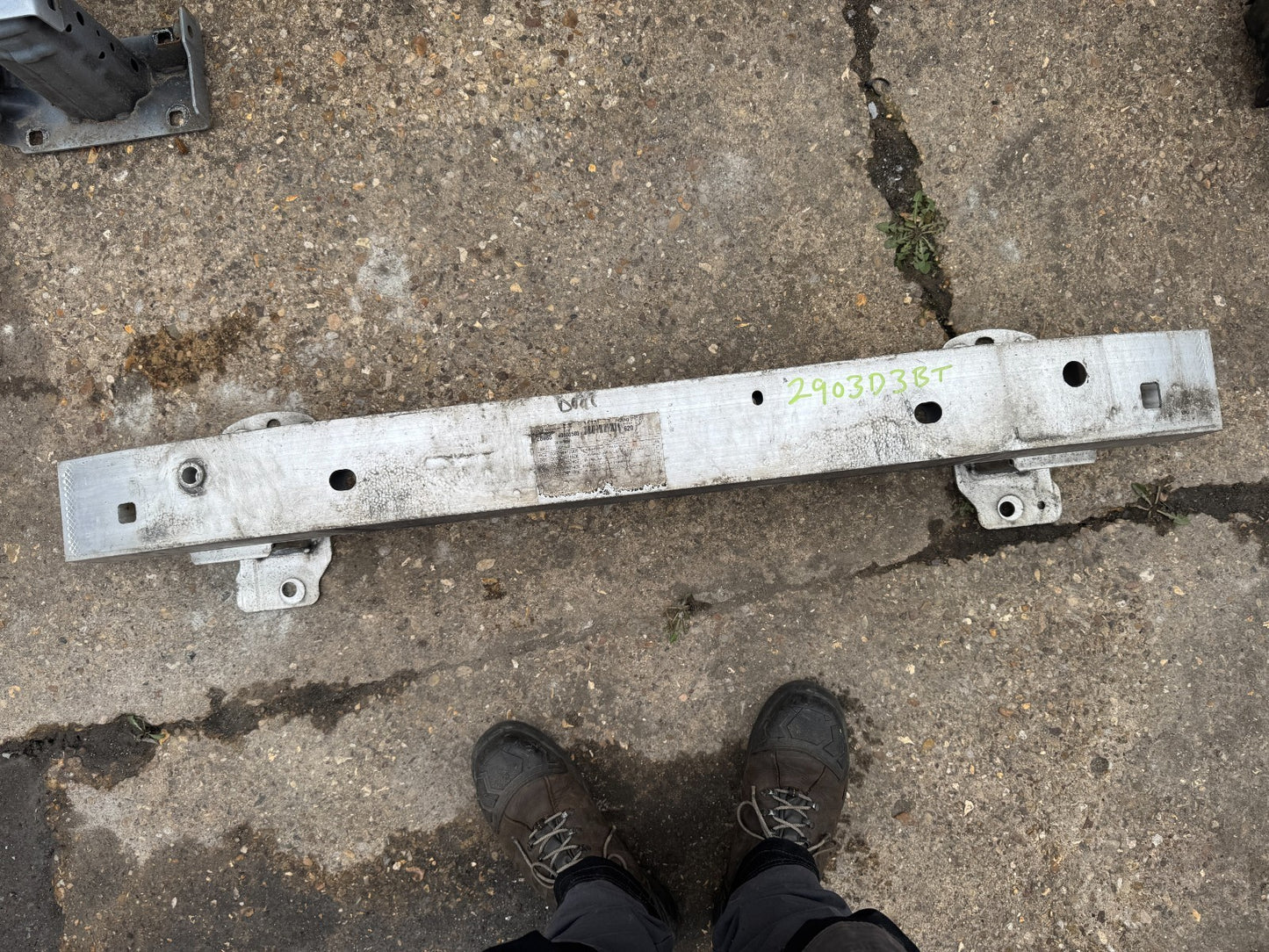 ALFA ROMEO GIULIA CRASH BAR FRONT BUMPER REINFORCEMENT 2017 ADAS
