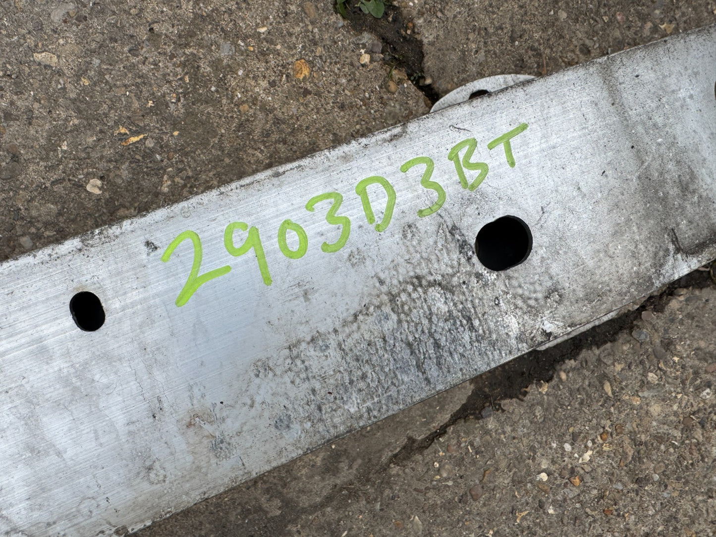 ALFA ROMEO GIULIA CRASH BAR FRONT BUMPER REINFORCEMENT 2017 ADAS